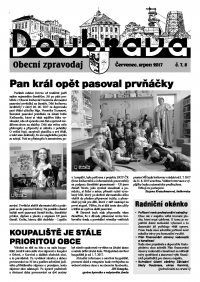 Elektronická verze Obecního zpravodaje 07,08/2017