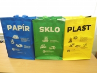 TAŠKY NA TŘÍDĚNÍ ODPADU PRO OBČANY OBCE ZDARMA