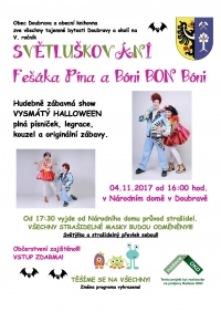 SVĚTLUŠKOVÁNÍ 2017 - tradiční podzimní akce pro děti