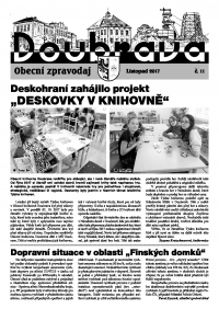 Elektronická verze obecního zpravodaje 11/2017