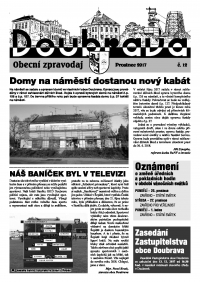 Elektronická verze obecního zpravodaje 12/2017