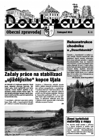 Elektronická verze obecního zpravodaje 11/2018