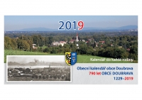Obecní kalendář 2019 - distribuce občanům obce zdarma