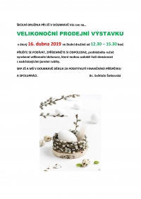 Velikonoční prodejní výstavka