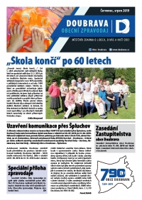 Elektronická verze obecního zpravodaje 7,8/2019