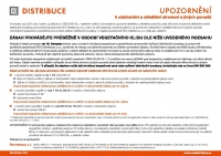 Upozornění k odstranění a okleštění stromoví a jiných porostů