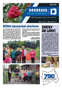 Elektronická verze obecního zpravodaje 10/2019