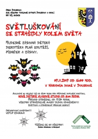 SVĚTLUŠKOVÁNÍ 2019 - podzimní strašidlácká akce pro děti