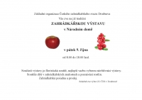 Zahrádkářská výstava v Doubravě - ZRUŠENO