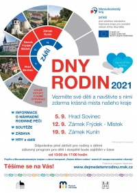 Pozvánka na Dny rodin 2021