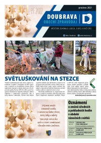 Elektronická verze obecního zpravodaje 12/2021
