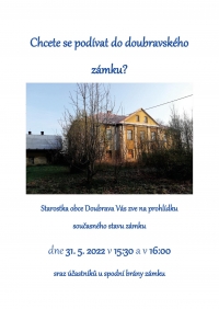 Prohlídka doubravského zámku