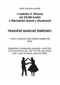 Pozvánka na březnové kulturní akce v naší obci