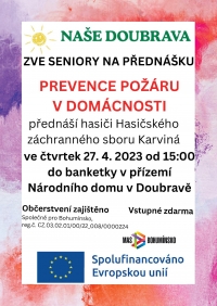 Přednáška pro seniory