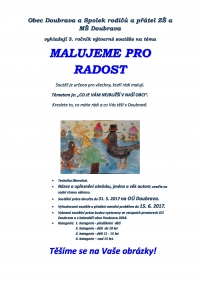 Malujeme pro radost - soutěž pro děti a mládež