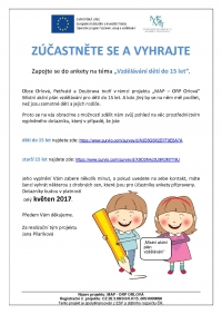 Zapojte se do ankety na téma 